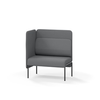 Adapt 90 sohva, medium selkänoja, sivupaneeli oikealla, ik 45, K 108