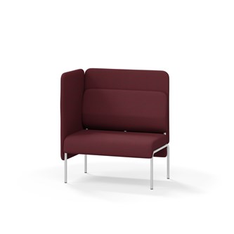 Adapt 90 sohva, medium selkänoja, sivupaneeli oikealla, ik 45, K 108
