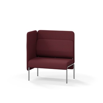 Adapt 90 sohva, medium selkänoja, sivupaneeli oikealla, ik 45, K 108