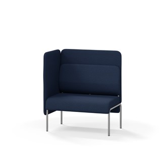Adapt 90 sohva, medium selkänoja, sivupaneeli oikealla, ik 45, K 108