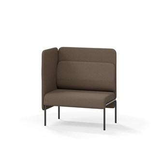 Adapt 90 sohva, medium selkänoja, sivupaneeli oikealla, ik 45, K 108