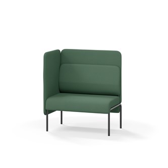 Adapt 90 sohva, medium selkänoja, sivupaneeli oikealla, ik 45, K 108