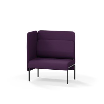 Adapt 90 sohva, medium selkänoja, sivupaneeli oikealla, ik 45, K 108