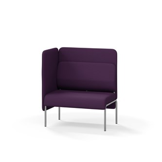 Adapt 90 sohva, medium selkänoja, sivupaneeli oikealla, ik 45, K 108