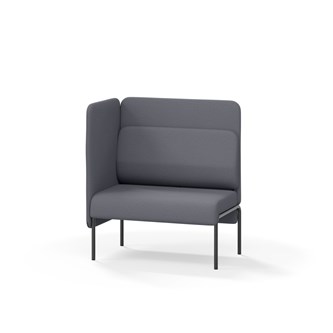 Adapt 90 sohva, medium selkänoja, sivupaneeli oikealla, ik 45, K 108