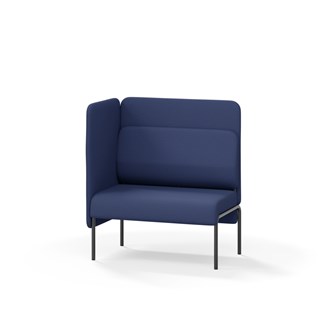 Adapt 90 sohva, medium selkänoja, sivupaneeli oikealla, ik 45, K 108