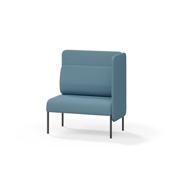 Adapt 90 sohva, medium selkänoja, sivupaneeli vasemmalla, ik 45, K 108