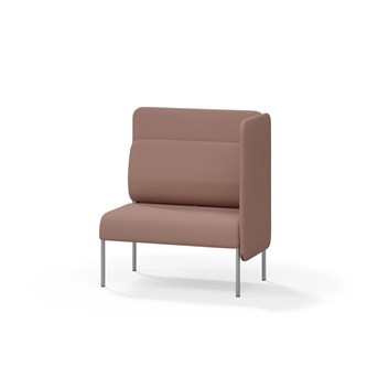 Adapt 90 sohva, medium selkänoja, sivupaneeli vasemmalla, ik 45, K 108