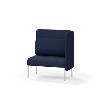 Adapt 90 sohva, medium selkänoja, sivupaneeli vasemmalla, ik 45, K 108