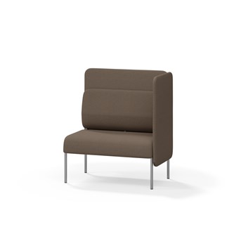Adapt 90 sohva, medium selkänoja, sivupaneeli vasemmalla, ik 45, K 108