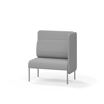Adapt 90 sohva, medium selkänoja, sivupaneeli vasemmalla, ik 45, K 108