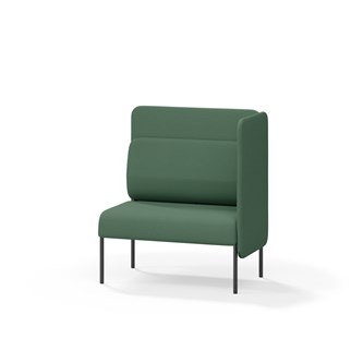 Adapt 90 sohva, medium selkänoja, sivupaneeli vasemmalla, ik 45, K 108