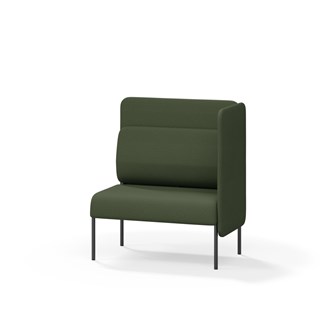 Adapt 90 sohva, medium selkänoja, sivupaneeli vasemmalla, ik 45, K 108