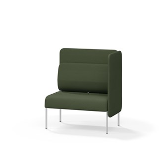 Adapt 90 sohva, medium selkänoja, sivupaneeli vasemmalla, ik 45, K 108