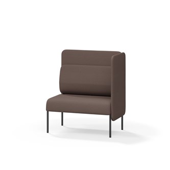 Adapt 90 sohva, medium selkänoja, sivupaneeli vasemmalla, ik 45, K 108