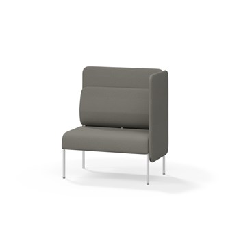 Adapt 90 sohva, medium selkänoja, sivupaneeli vasemmalla, ik 45, K 108