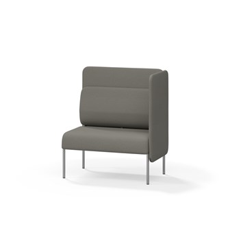 Adapt 90 sohva, medium selkänoja, sivupaneeli vasemmalla, ik 45, K 108