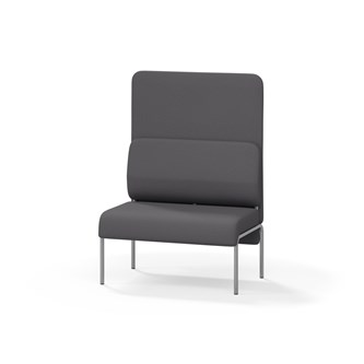 Adapt 90 sohva, korkea selkänoja, ik 45, K 128