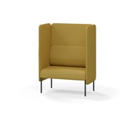 Adapt 90 sohva, korkea selkänoja, sivupaneeleilla, ik 45, K 128