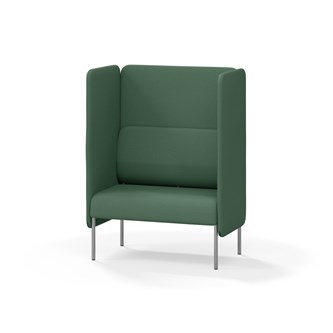 Adapt 90 sohva, korkea selkänoja, sivupaneeleilla, ik 45, K 128
