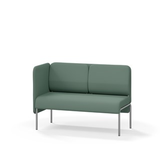 Adapt 120 sohva, matala selkänoja, sivupaneeli oikealla, ik 45, K 88