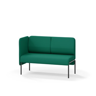 Adapt 120 sohva, matala selkänoja, sivupaneeli oikealla, ik 45, K 88