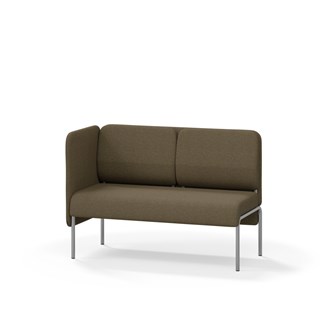 Adapt 120 sohva, matala selkänoja, sivupaneeli oikealla, ik 45, K 88