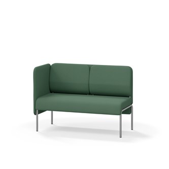 Adapt 120 sohva, matala selkänoja, sivupaneeli oikealla, ik 45, K 88