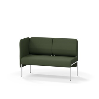 Adapt 120 sohva, matala selkänoja, sivupaneeli oikealla, ik 45, K 88