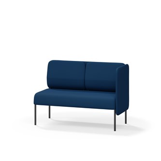 Adapt 120 sohva, matala selkänoja, sivupaneeli vasemmalla, ik 45, K 88