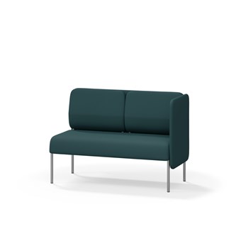 Adapt 120 sohva, matala selkänoja, sivupaneeli vasemmalla, ik 45, K 88