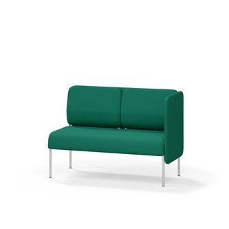 Adapt 120 sohva, matala selkänoja, sivupaneeli vasemmalla, ik 45, K 88