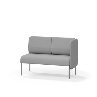 Adapt 120 sohva, matala selkänoja, sivupaneeli vasemmalla, ik 45, K 88