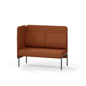 Adapt 120 sohva, medium selkänoja, sivupaneeli oikealla, ik 45, K 108