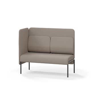Adapt 120 sohva, medium selkänoja, sivupaneeli oikealla, ik 45, K 108