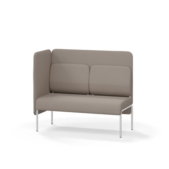 Adapt 120 sohva, medium selkänoja, sivupaneeli oikealla, ik 45, K 108