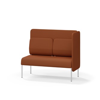 Adapt 120 sohva, medium selkänoja, sivupaneeli vasemmalla, ik 45, K 108