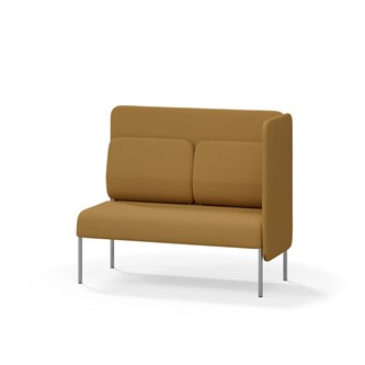 Adapt 120 sohva, medium selkänoja, sivupaneeli vasemmalla, ik 45, K 108
