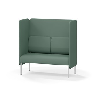 Adapt 120 sohva, korkea selkänoja, sivupaneeleilla, ik 45, K 128