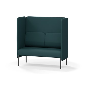 Adapt 120 sohva, korkea selkänoja, sivupaneeleilla, ik 45, K 128