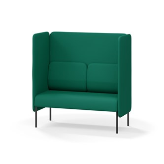 Adapt 120 sohva, korkea selkänoja, sivupaneeleilla, ik 45, K 128