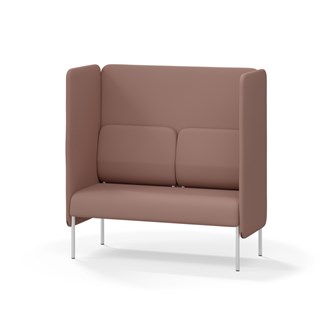 Adapt 120 sohva, korkea selkänoja, sivupaneeleilla, ik 45, K 128