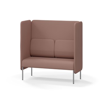 Adapt 120 sohva, korkea selkänoja, sivupaneeleilla, ik 45, K 128