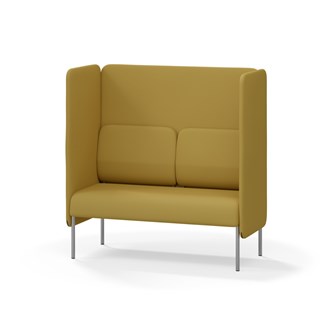 Adapt 120 sohva, korkea selkänoja, sivupaneeleilla, ik 45, K 128