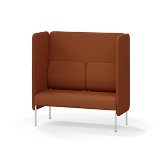 Adapt 120 sohva, korkea selkänoja, sivupaneeleilla, ik 45, K 128