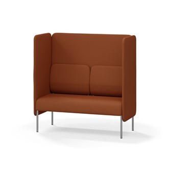 Adapt 120 sohva, korkea selkänoja, sivupaneeleilla, ik 45, K 128