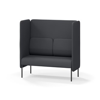 Adapt 120 sohva, korkea selkänoja, sivupaneeleilla, ik 45, K 128
