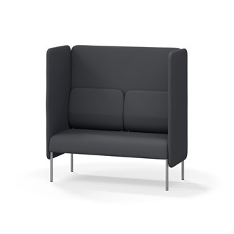 Adapt 120 sohva, korkea selkänoja, sivupaneeleilla, ik 45, K 128