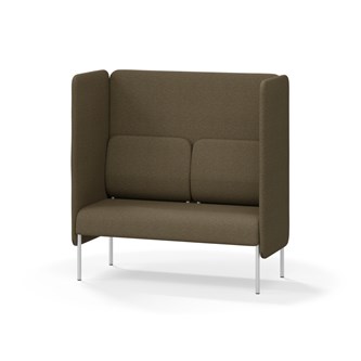 Adapt 120 sohva, korkea selkänoja, sivupaneeleilla, ik 45, K 128