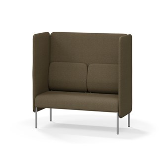 Adapt 120 sohva, korkea selkänoja, sivupaneeleilla, ik 45, K 128